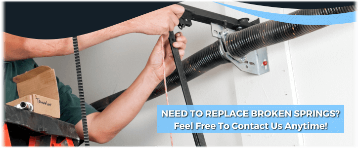 Broken Garage Door Spring Repair Hutto
